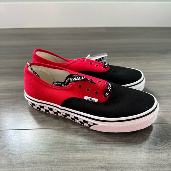 NEW Vans Authentic Kids’ Logo Pop Sneakers, Size 3 - Picture 2 of 7